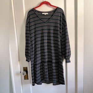 Loft Drop Waist Dress
